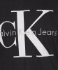 T-shirt koszulka Calvin Klein Jeans męska z okrągłym dekoldem grafitowa